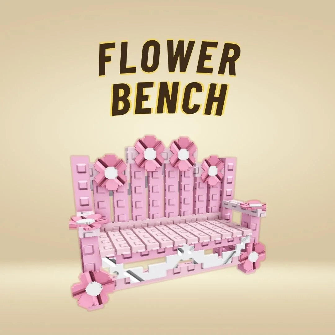 Flower Bench INSTANT DELIVERY - Grow a Garden 2