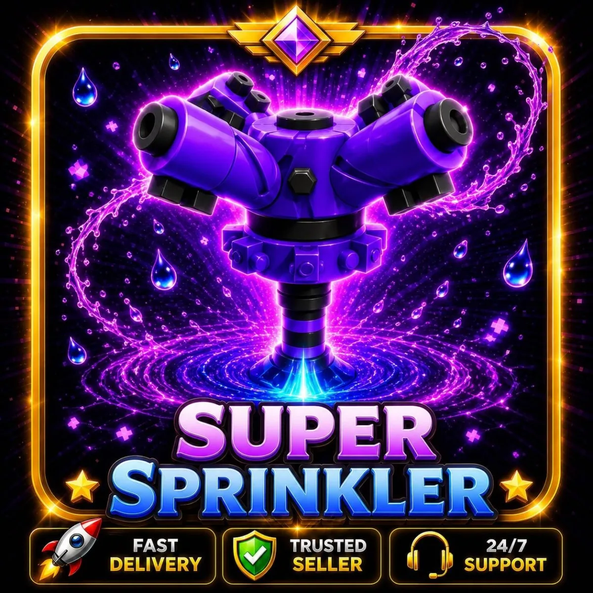 x500 Super Sprinkler Cheapest & Fast Delivery & Instant HQC