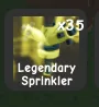 LEGENDARY SPRINKLER GEAR 95r GROW A GARDEN 2 CHEAP PRICE GEAR SHOP — Account account