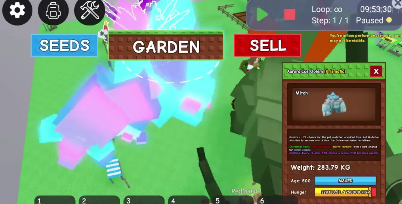 280kg+ Aurora Ice Golem super cute — Account account