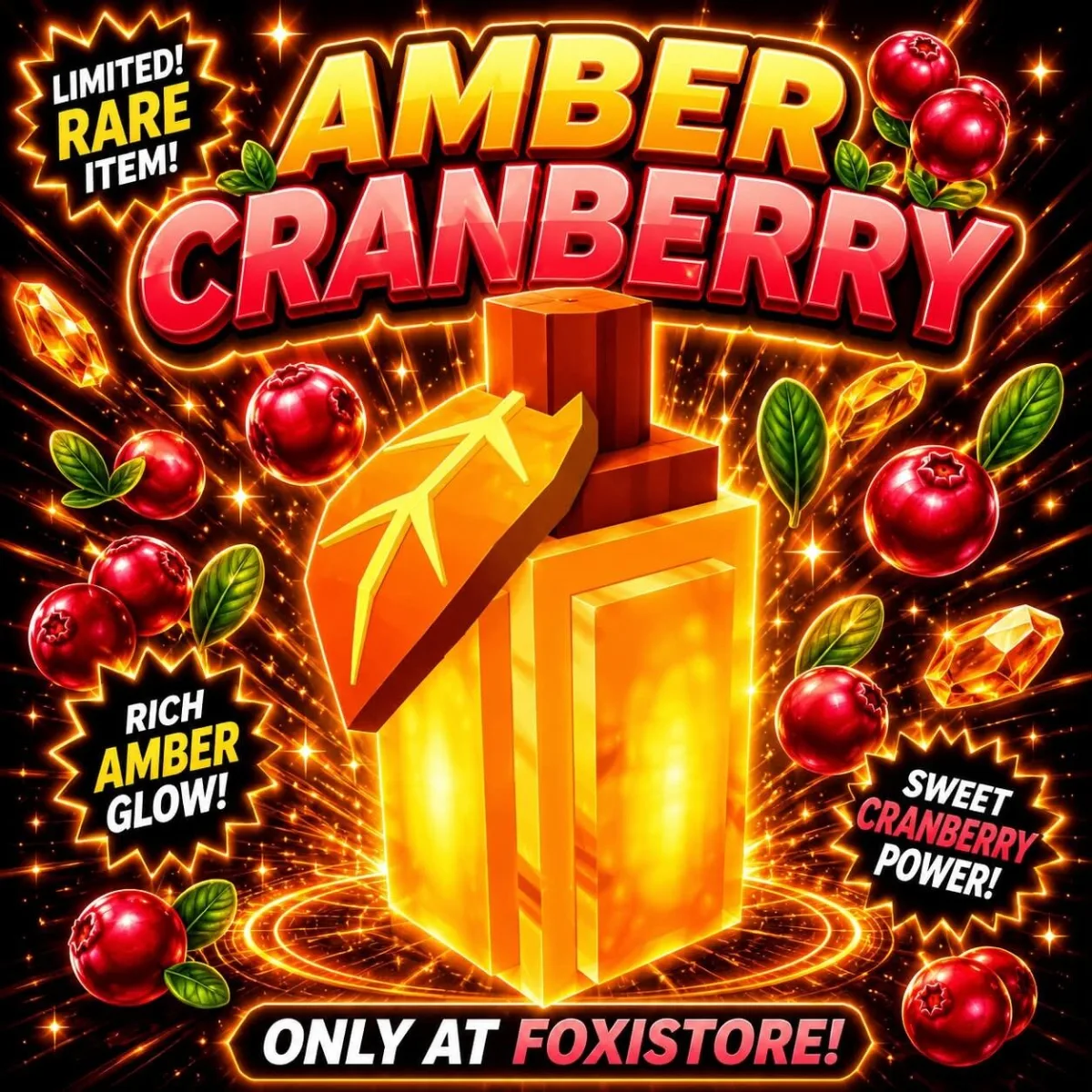 Amber Cranberry Seed (Super)