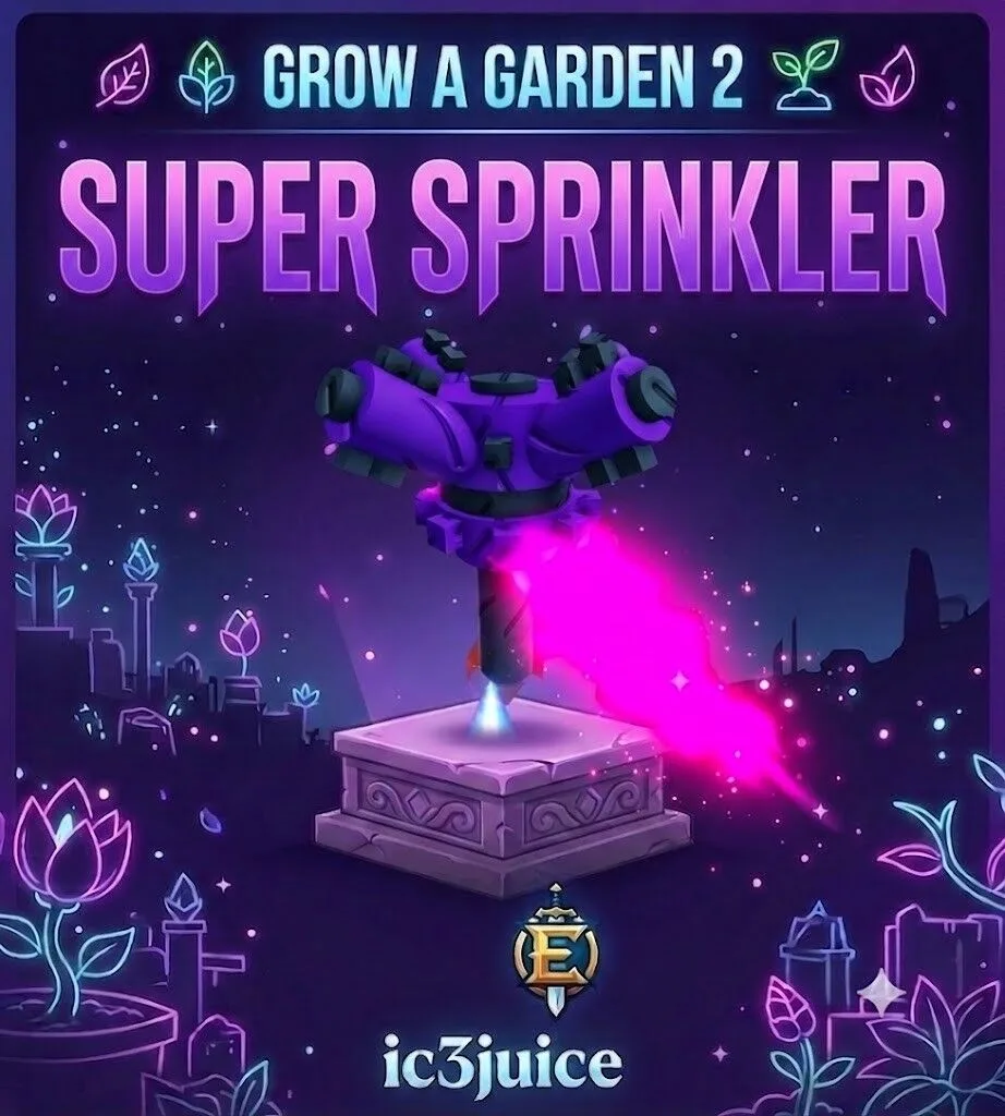 x2 Super Sprinkler - Grow a Garden 2 Fast Delivery and Secure