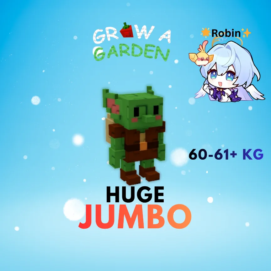 HUGE JUMBO Goblin - 60-61+KG - Grow a Garden — Account account