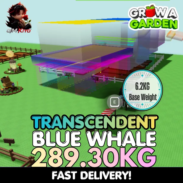 TRANSCENDENT Blue Whale 289.30KG DLC Age 500 INSTANT DELIVERY