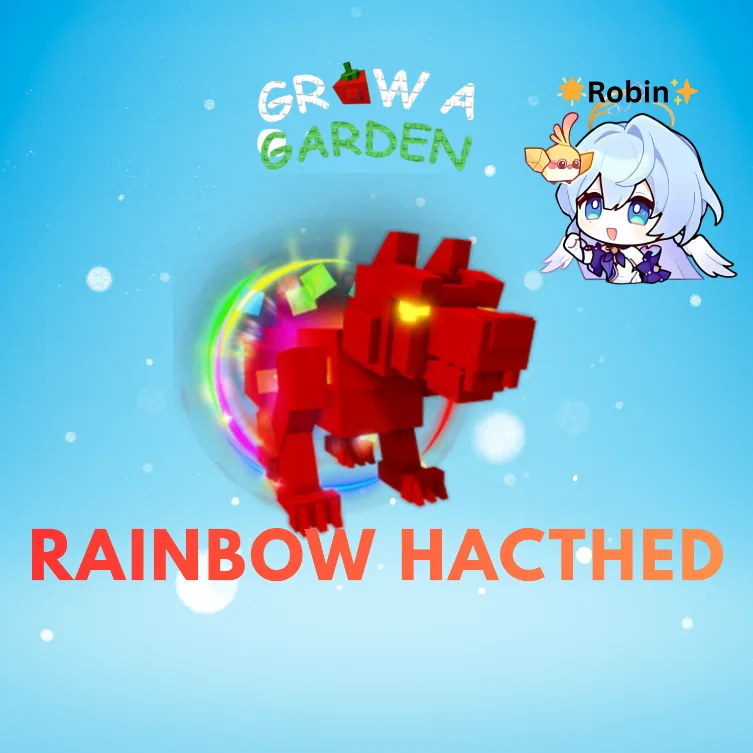 Rainbow Hatch Hazehound - Grow a Garden — Account account