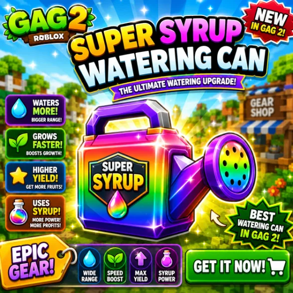X1 Super Syrup Watering Can