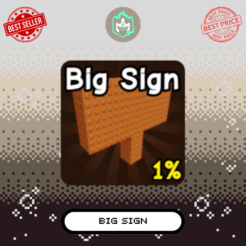 Big Sign Clean & Safe Guaranteed Instant Delivery