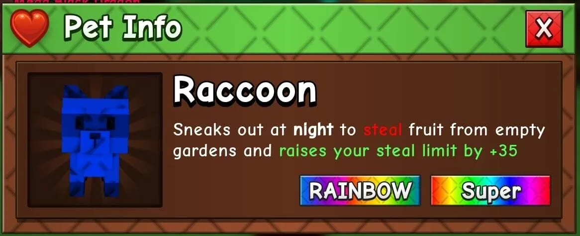 Raccoon (Super)