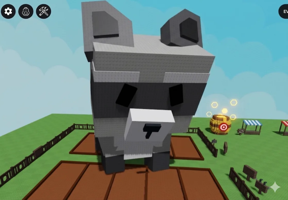 HUGE MEGA / JUMBO Raccoon 61KG Super BIG Raccoon Godly visual raccoon NOT DUPED — Account account