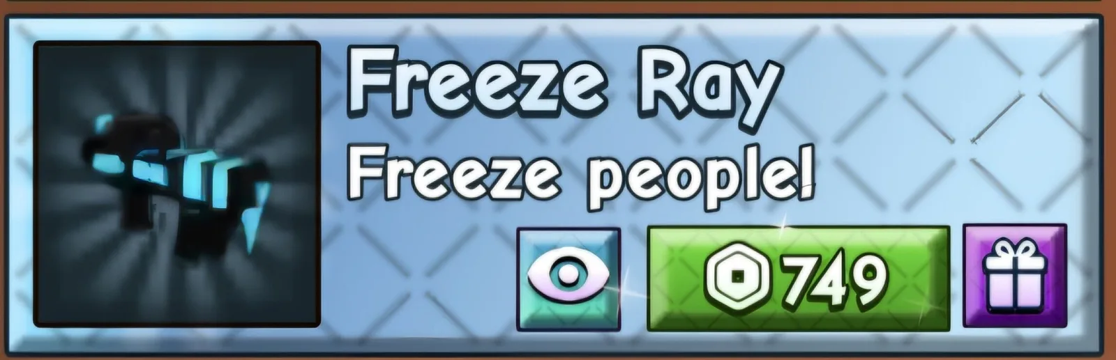 GAMEPASS FREEZE RAY — Account account