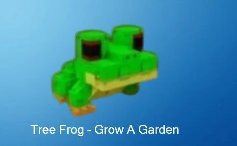 Pet (Get 3 ) Tree Frog Grow a Garden Instant Delivery Safe trade GAG