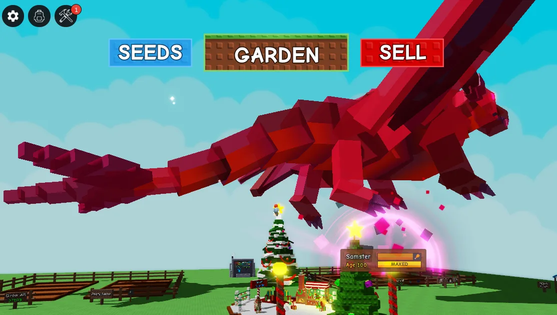 Titanic Huge New Year's Dragon 60Kg+ Age 100 Nightmare - New Year Titan Pet — Account account