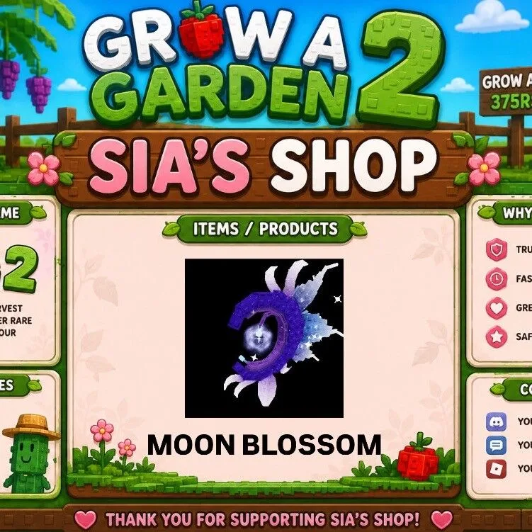 MOON BLOSSOM SEED — Account account