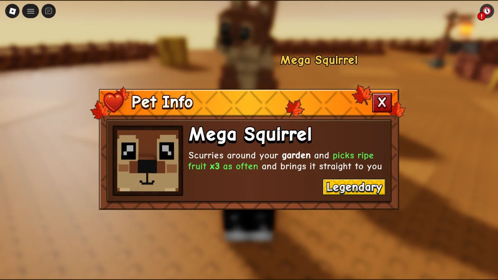 Squirrel (Legendary)