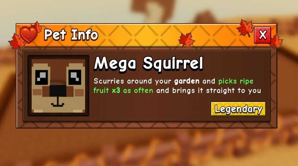 Squirrel (Legendary)