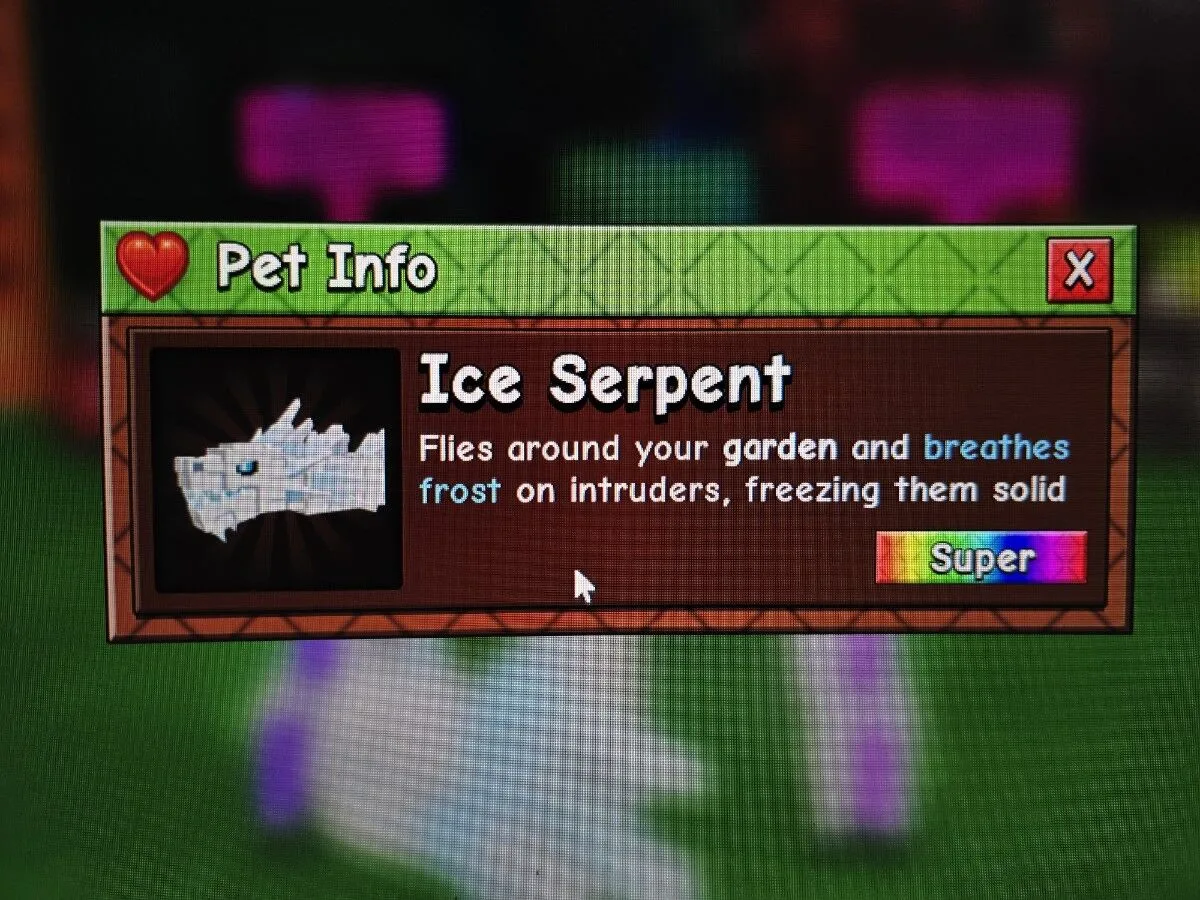 Ice Serpent (Super)