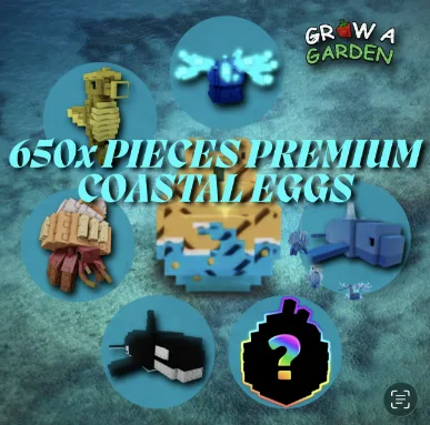 PREMIUM COASTAL EGGS 650X PIECES