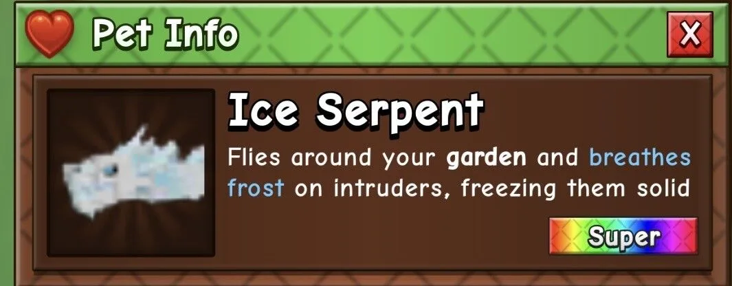 Ice Serpent (Super) — Account account