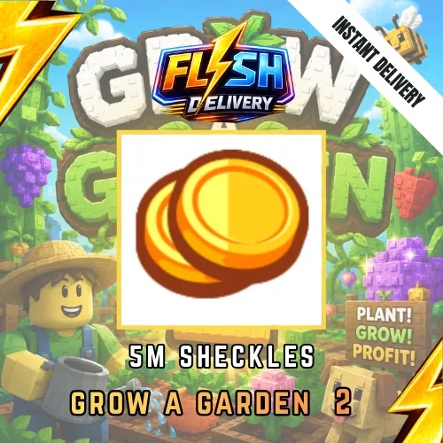 5M SHECKLES / 5000K SHECKLES - GROW A GARDEN 2 / GAG 2