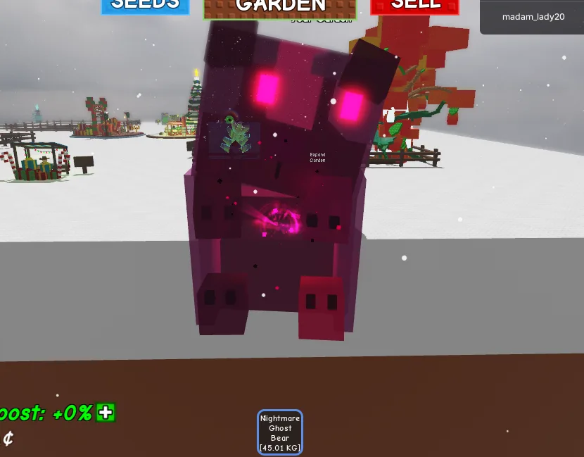 HUGE GIANT NIGHTMARE GHOST BEAR (NIGHTMARE MUTATION) 45.01KG 100AGE // CLEAN // CHEAP // RUSH // RARE