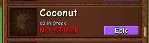 Coconut Seed (Legendary)