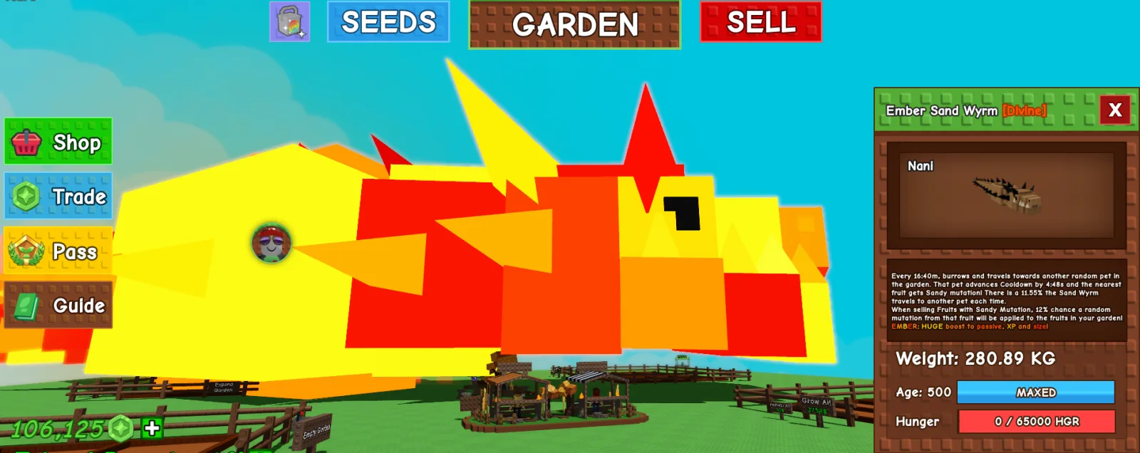 280.89kg+ Ember Sand Wyrm