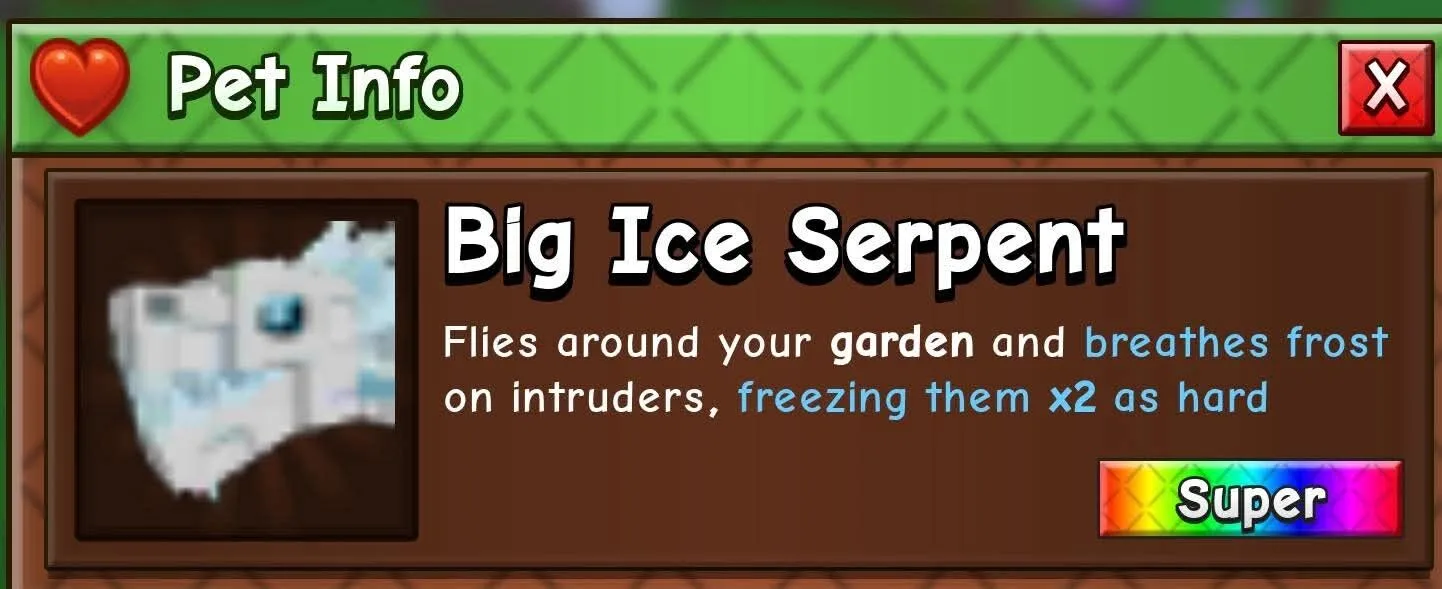 Ice Serpent (Super)