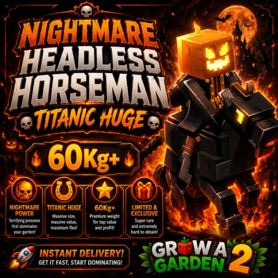 Nightmare Headless Horseman Titanic Huge 60Kg+