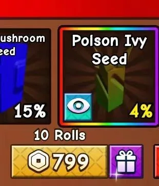 Polson Ivy Seed 10 Roll 799R — Account account