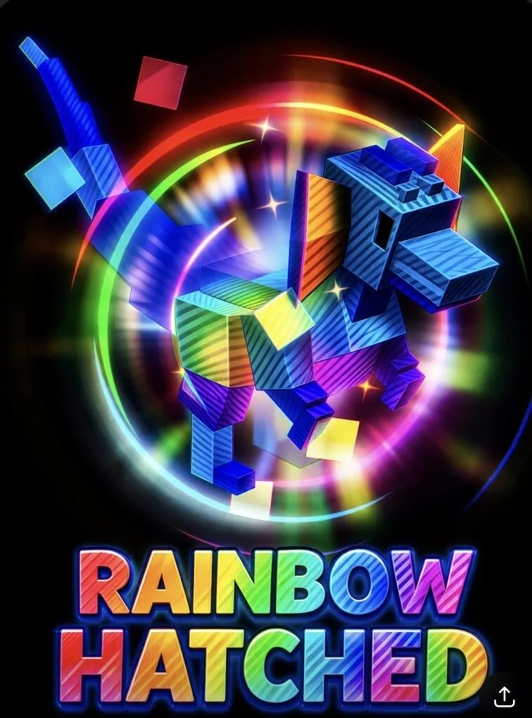 RAINBOW HATCHED DILOPHOSAURUS 60- 61kg NIGHTMARE / VENOM MUTATION, READY TO USE / on hand item & flash delivery — Account account