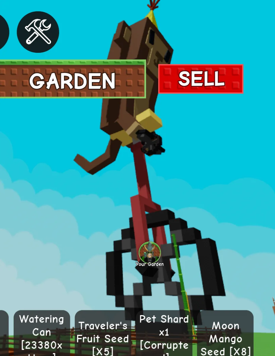 Colossal Godly Titanic Unicycle Monkey 114kg+ Age 100 Mega Mutation