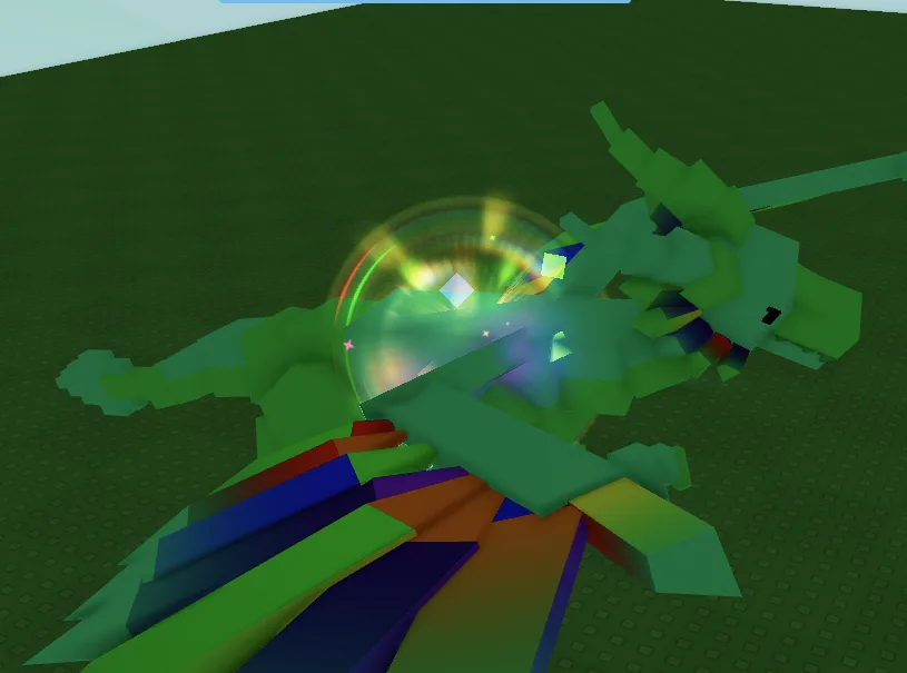 Rainbow Hatched Frost Dragon