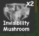 Invisibillity Mushroom