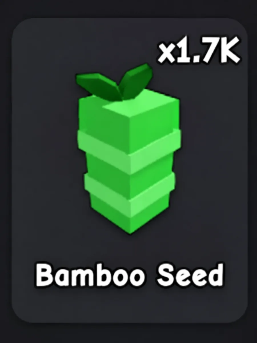 Bamboo Seed (Rare) — Account account