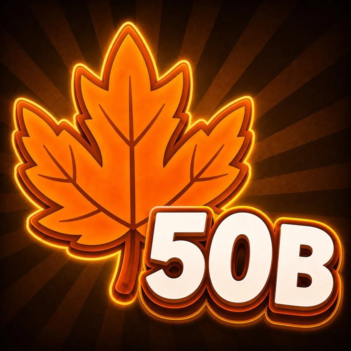 50B Leaf / Leaves FALL WORLD NO DAILY DEAL INSTANT DELIVERY