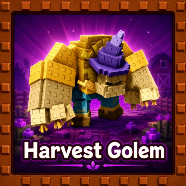 New pet Harvest Golem