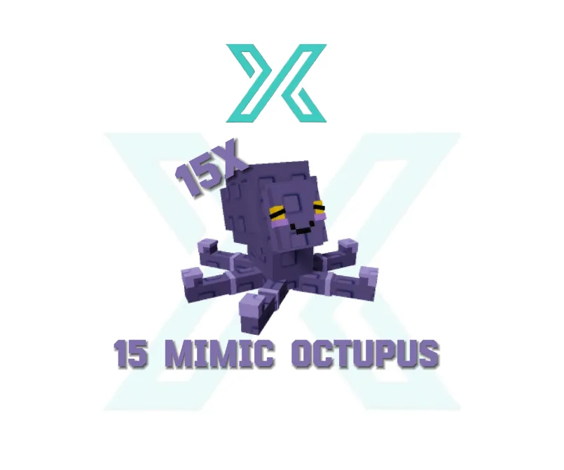 15x Mimic Octopus Grow a Garden