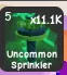 1000 Uncommon Sprinkler