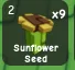 Sunflower Seed (Legendary) — Account account