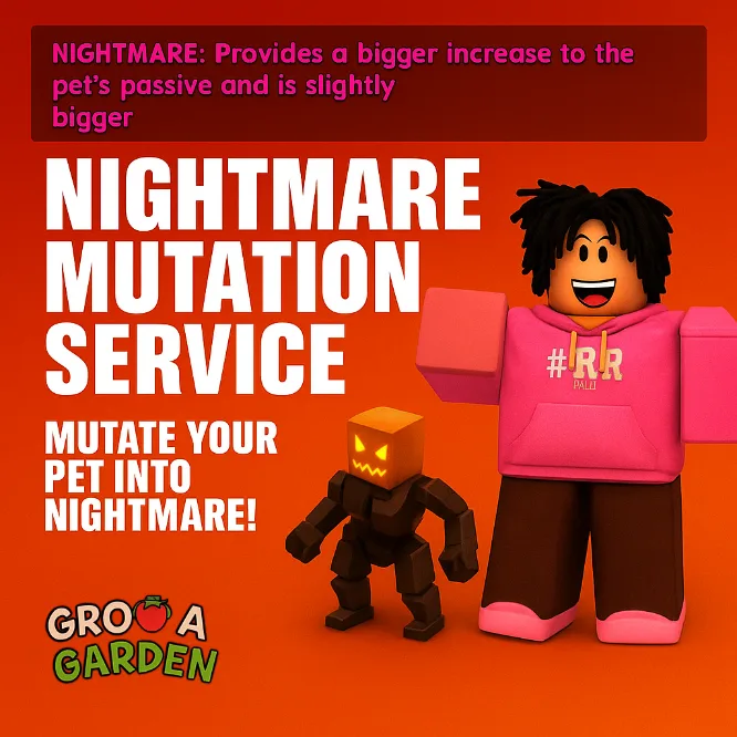 1 NIGHTMARE MUTATION SERVICE DONE IN 1 MINUTE. — Account account