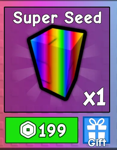 Grow a Garden - +1 Super Seed 199R