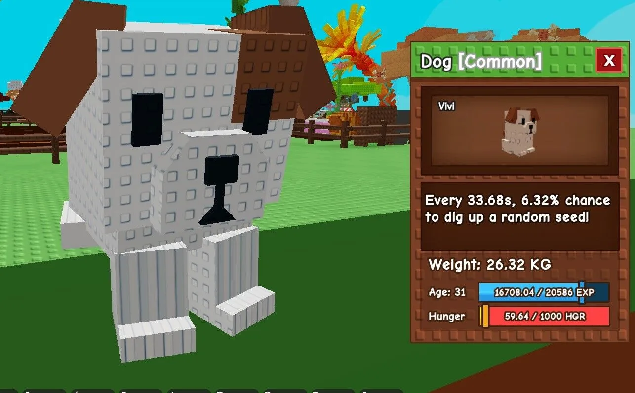 HUGE/GIANT/TITAN/TITANC DOG AGE 43 KG 36 WITH MEGA - GROW A GARDEN ROBLOX - CHEAP AND FAST DELIVERY — Account account