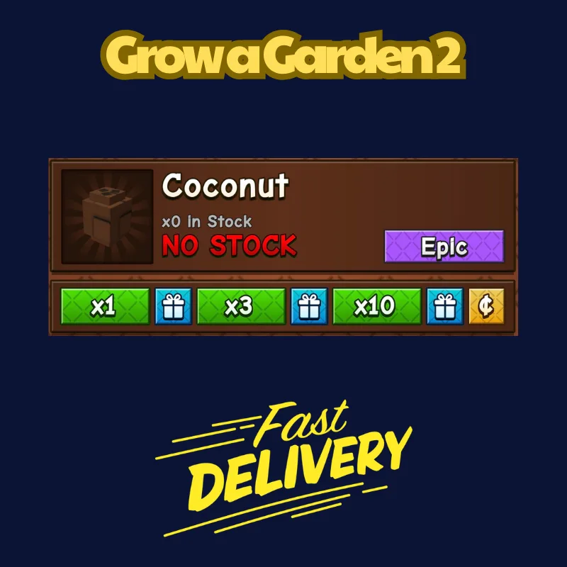 Coconut Seed — Account account