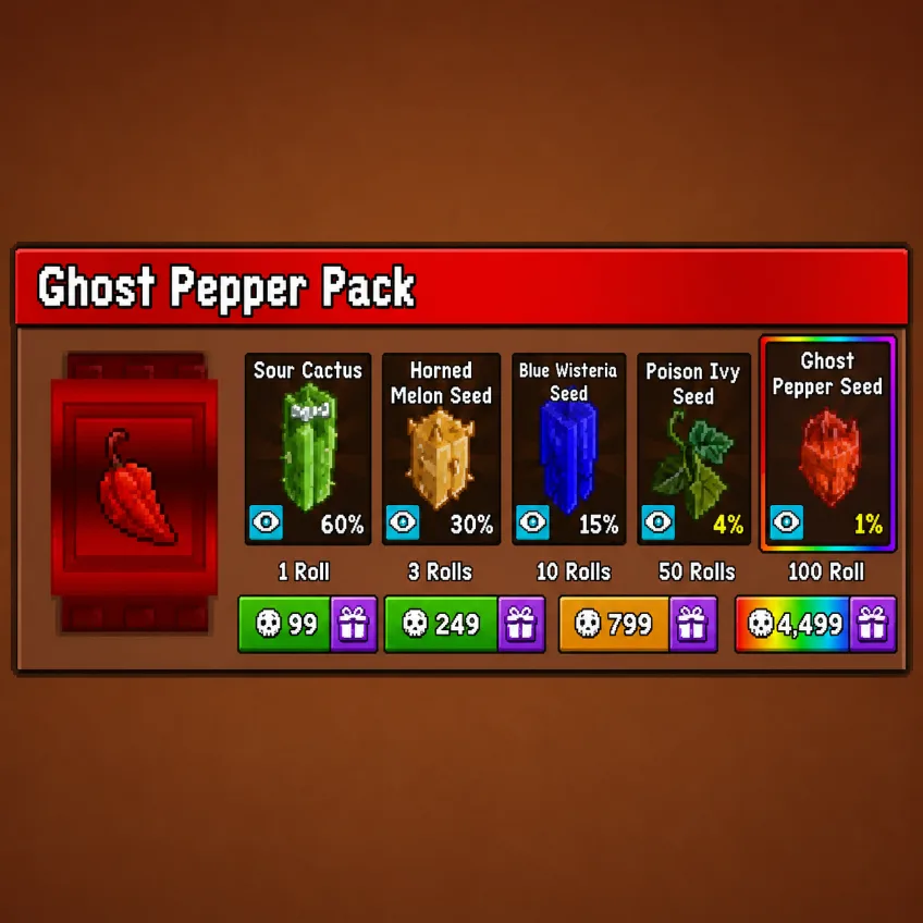 10 Roll Ghost Pepper Pack