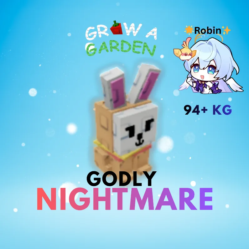 Godly Nightmare Bagel Bunny - 94+KG - Grow a Garden - Collectors — Account account