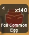 FALL COMMON EGG