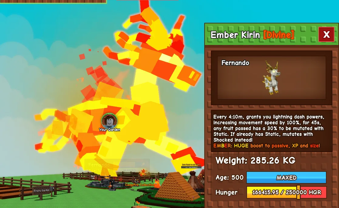 285.26kg Ember Kirin