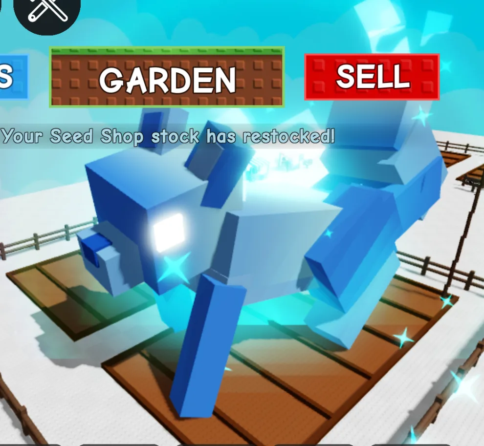 Godly Titan GiantGolem Frost Squirrel 91kg+ Age 100 Maxed New Titan Christmas Pet