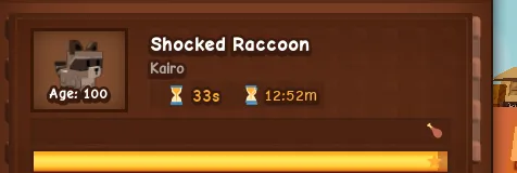 SHOCKED RACCOON not dupe — Account account