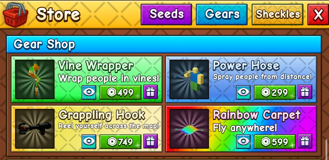 All Gamepasses All Gear Shop INSTANT DELIVERY